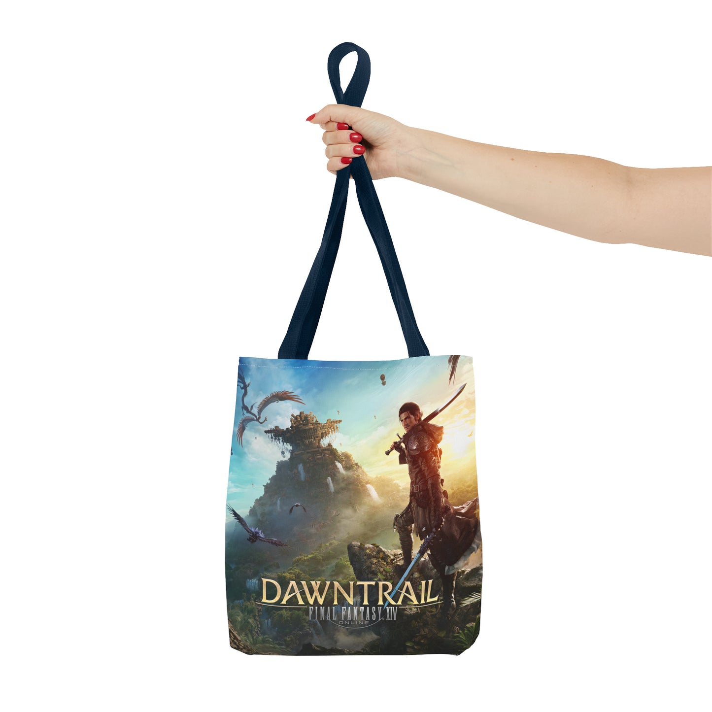 Final Fantasy XIV Dawntrail | Tote Bag (AOP) | 5 color Handle