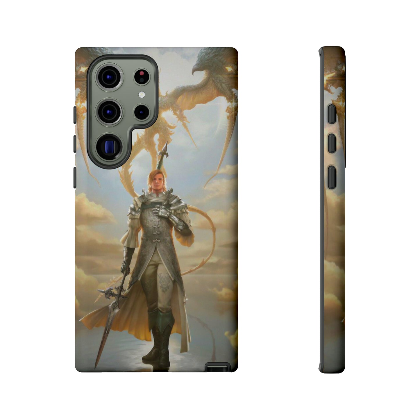 Final Fantasy XVI Dion Lesage | Enhance Tough Phone Cases for iPhone 11-15 Pro Max / Samsung S21 - 23 Ultra / Pixel 5 - 7