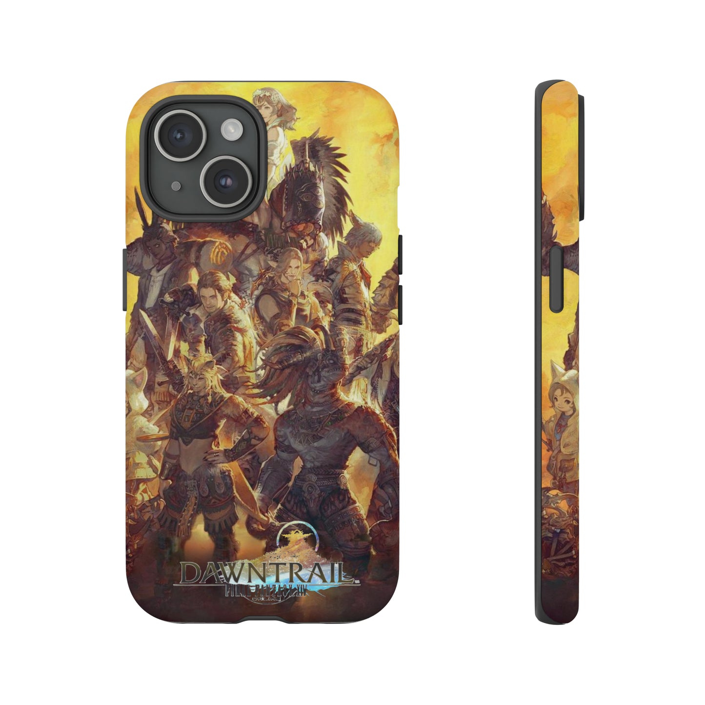 Final Fantasy XIV Dawntrail | Enhance Tough Phone Cases for iPhone 11-15 Pro Max / Samsung S21 - 23 Ultra / Pixel 5 - 7