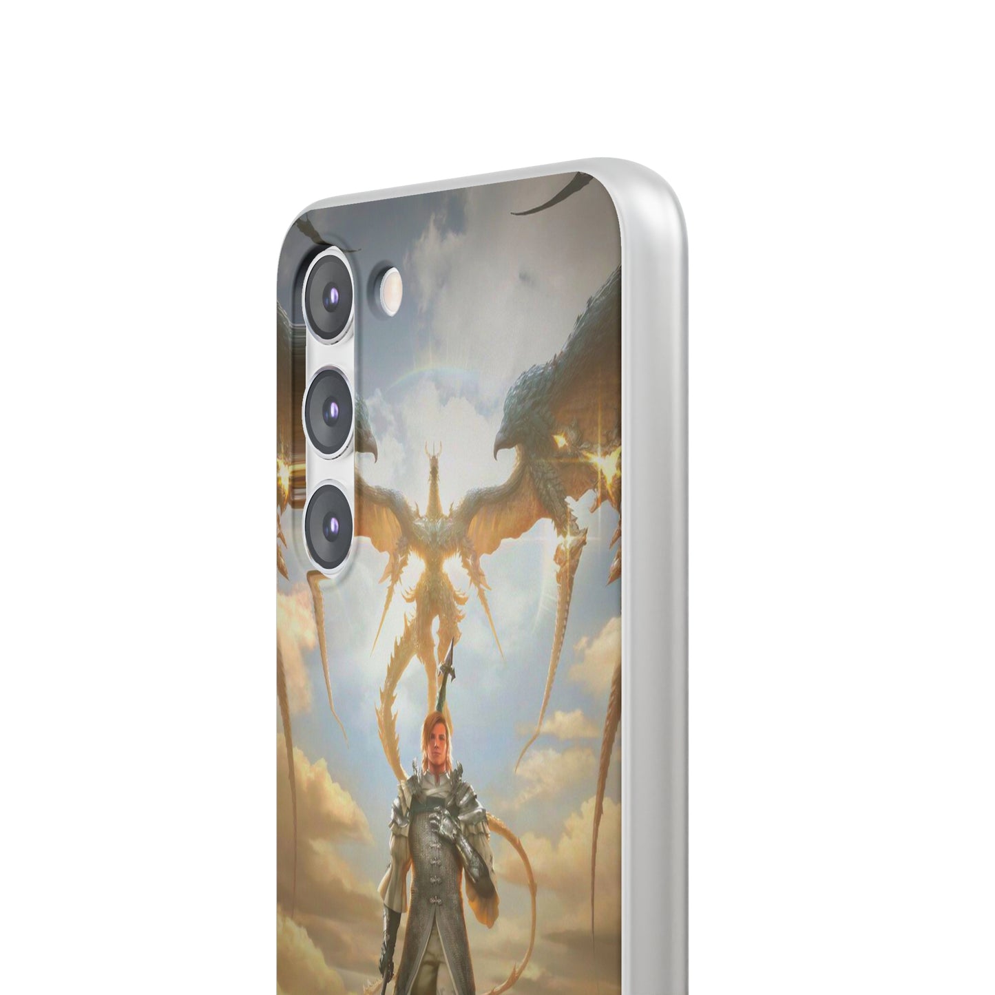 Final Fantasy XVI Dion Lesage | Flexible Phone Case | Iphone 11-14 Pro Max | Samsung 21-23 Ultra | Gift Packages Choice