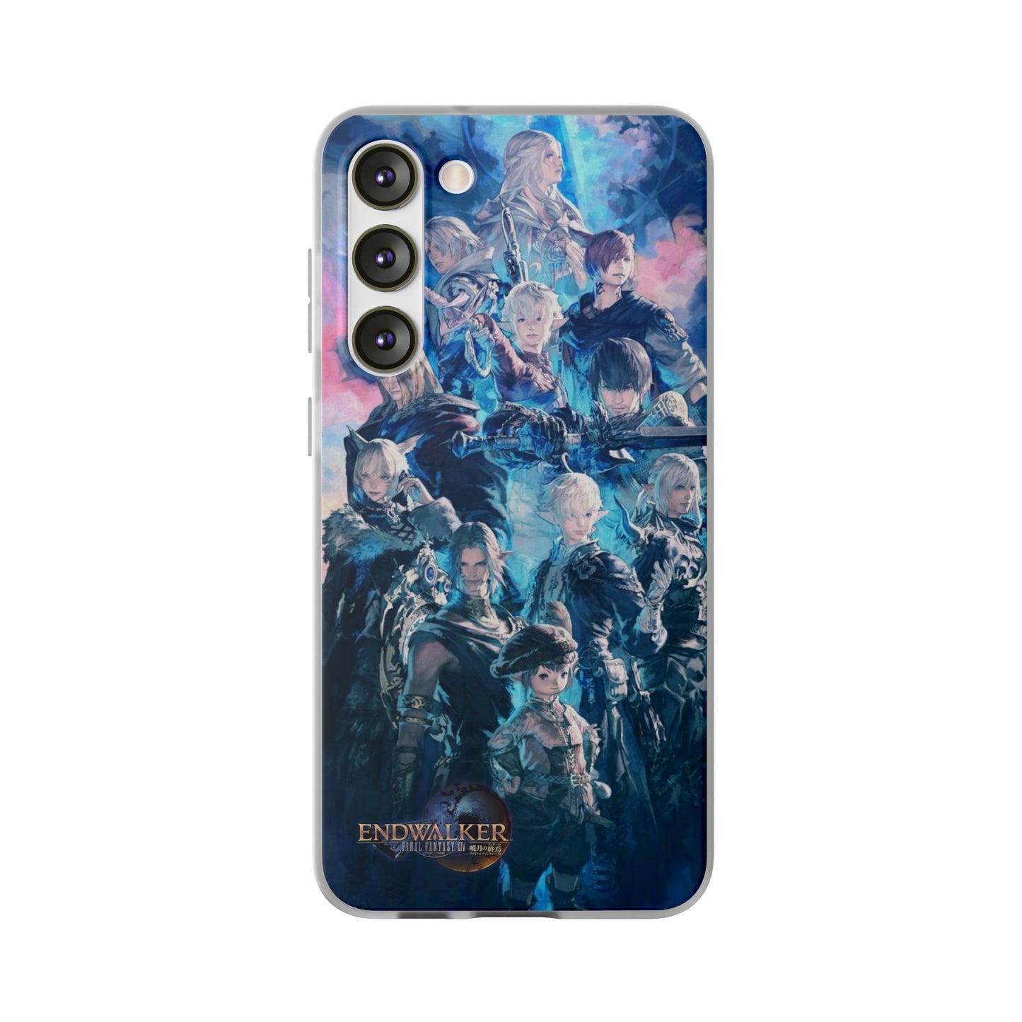 Final Fantasy XIV Endwalker | Flexible Phone Case | Iphone 11-14 Pro Max | Samsung 21-23 Ultra