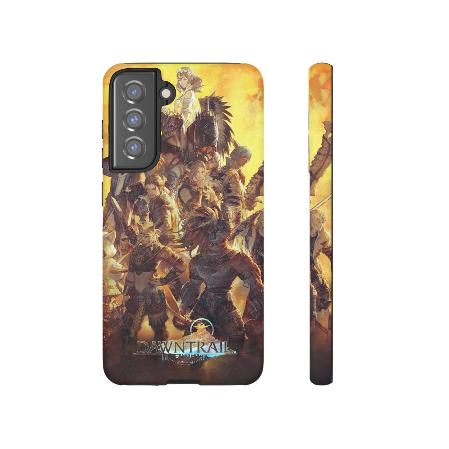 Final Fantasy XIV Dawntrail | Enhance Tough Phone Cases for iPhone 11-15 Pro Max / Samsung S21 - 23 Ultra / Pixel 5 - 7