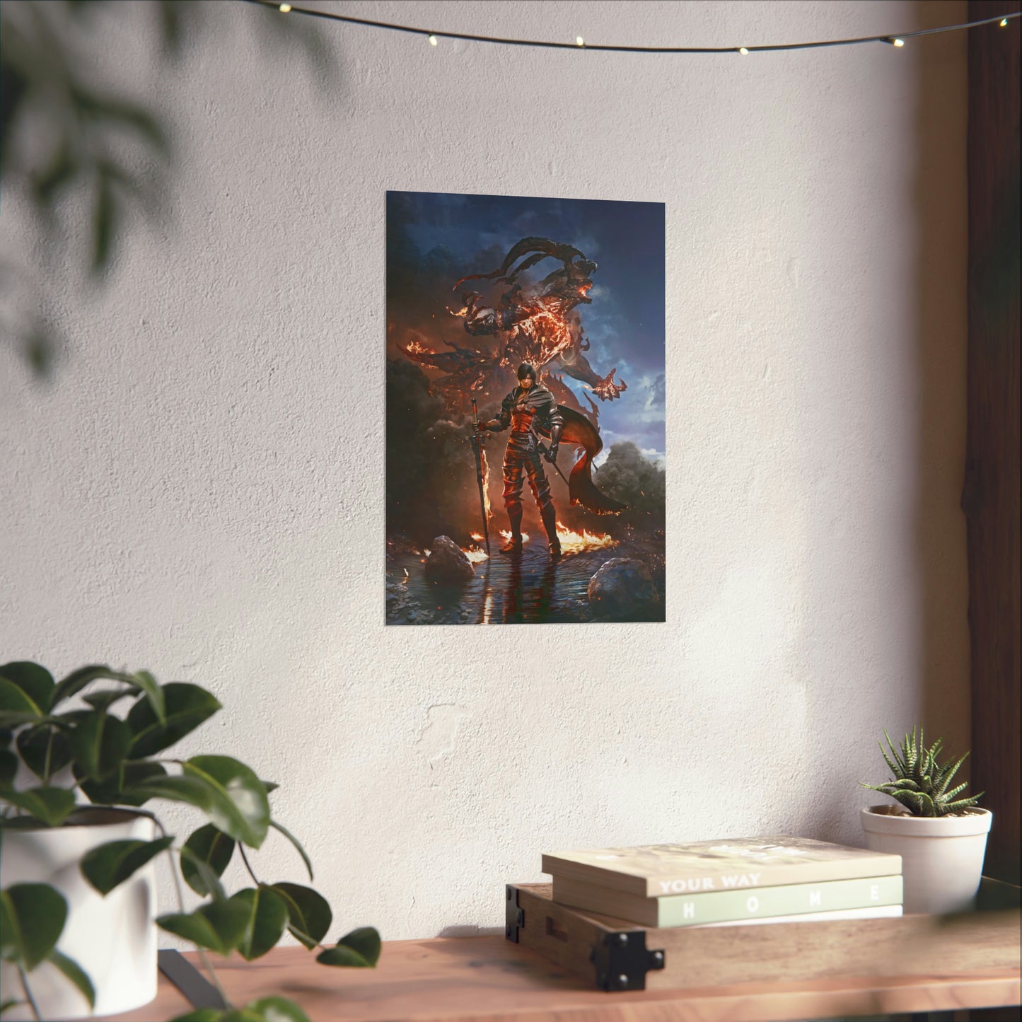 Final Fantasy XVI Clive Rosfield Matte Vertical Game Posters