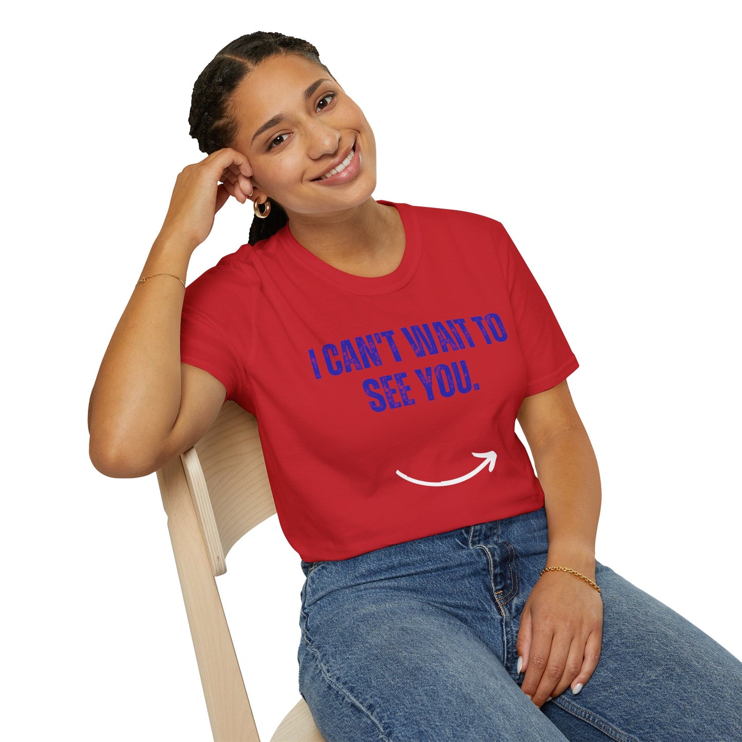 I Can't Wait To See You  Unisex Softstyle T-Shirt