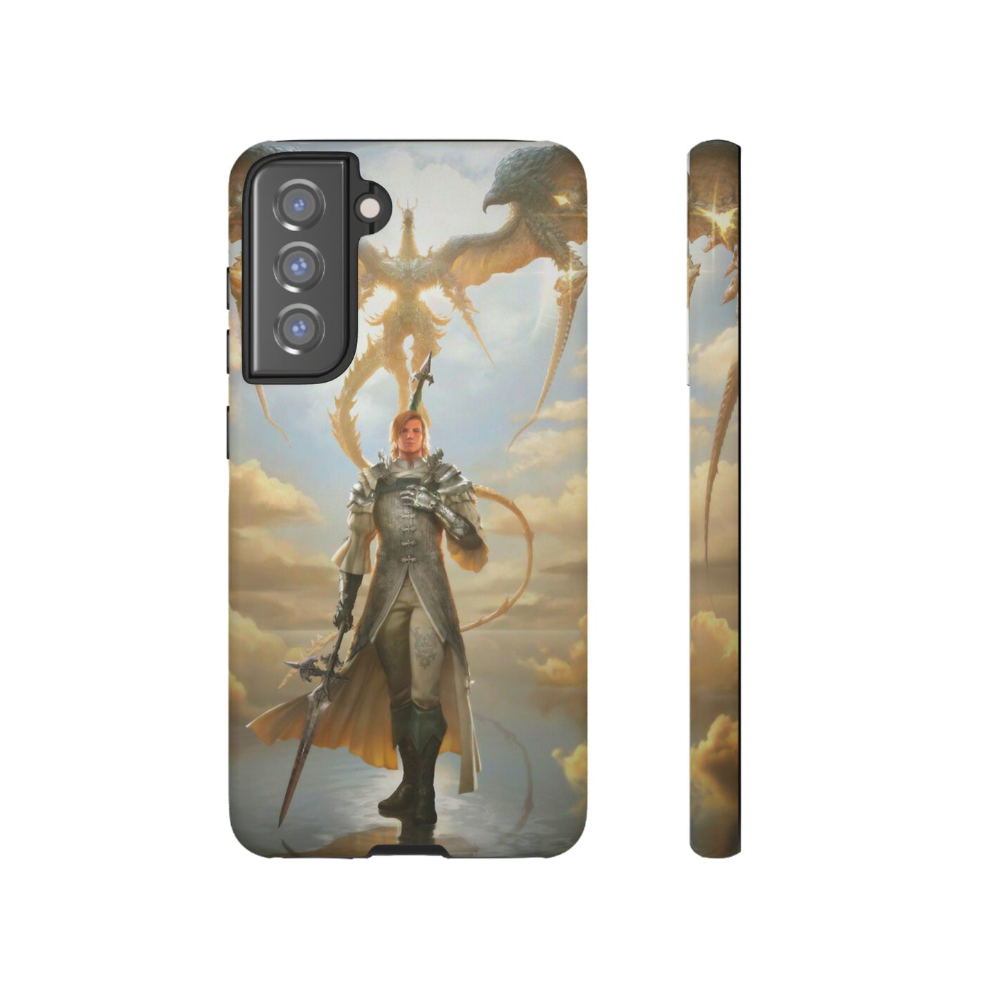 Final Fantasy XVI Dion Lesage | Enhance Tough Phone Cases for iPhone 11-15 Pro Max / Samsung S21 - 23 Ultra / Pixel 5 - 7