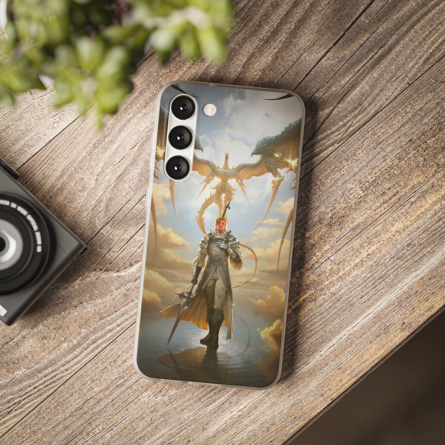 Final Fantasy XVI Dion Lesage | Flexible Phone Case | Iphone 11-14 Pro Max | Samsung 21-23 Ultra | Gift Packages Choice