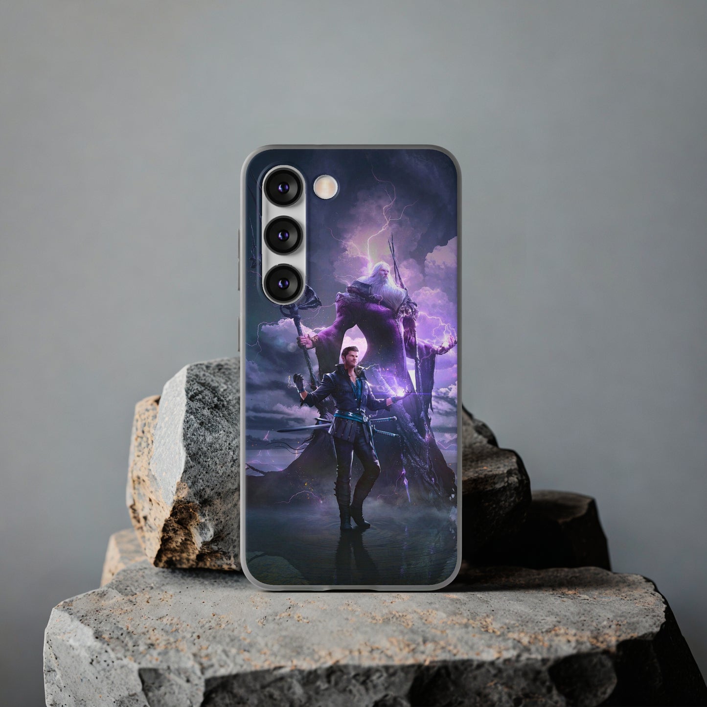 Final Fantasy XVI Cidolfus Telamon | Flexible Phone Case | Iphone 11-14 Pro Max | Samsung 21-23 Ultra | Gift Packages Choice