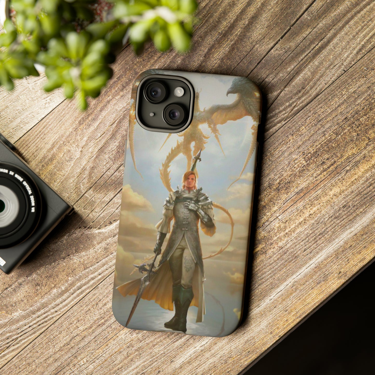 Final Fantasy XVI Dion Lesage | Enhance Tough Phone Cases for iPhone 11-15 Pro Max / Samsung S21 - 23 Ultra / Pixel 5 - 7