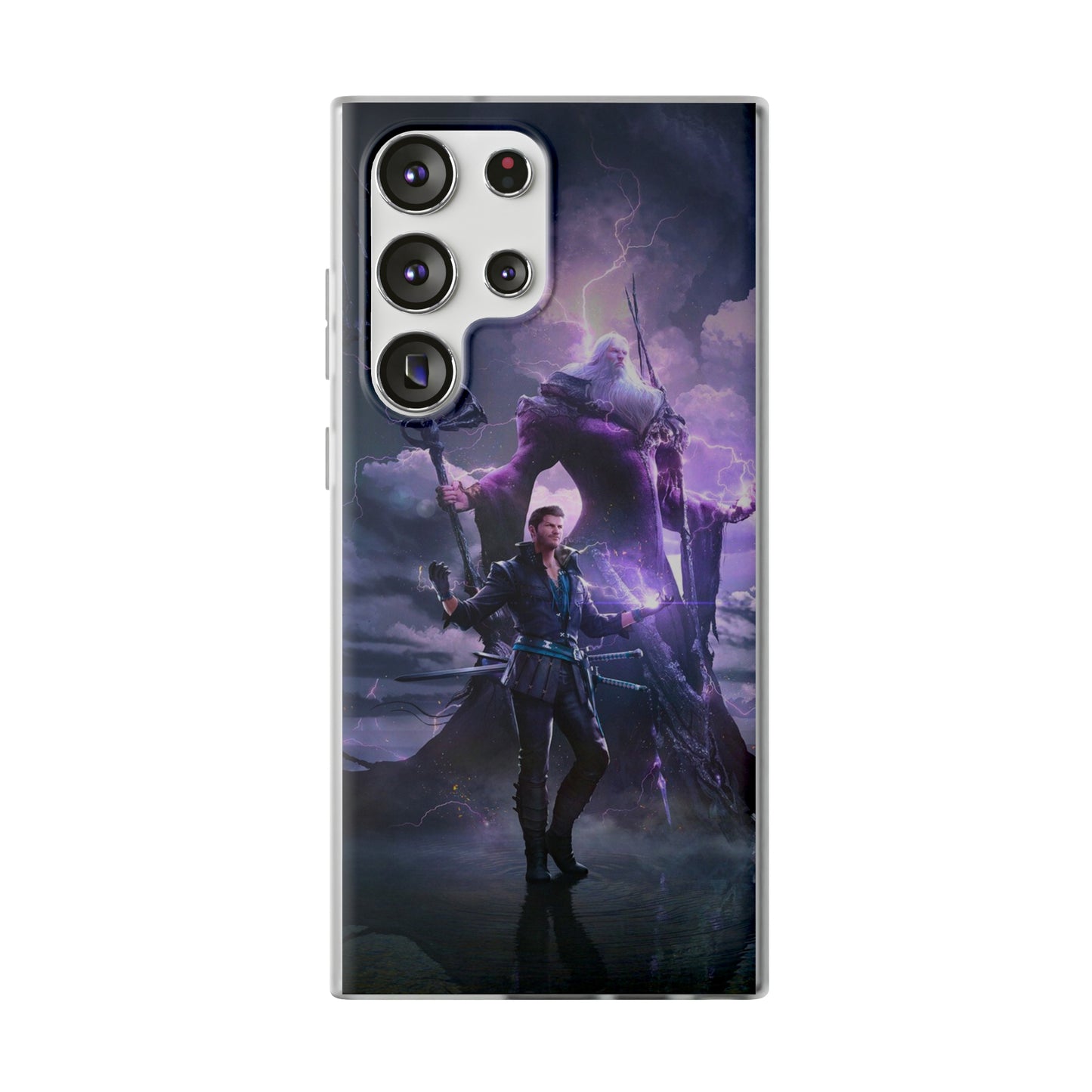 Final Fantasy XVI Cidolfus Telamon | Flexible Phone Case | Iphone 11-14 Pro Max | Samsung 21-23 Ultra | Gift Packages Choice