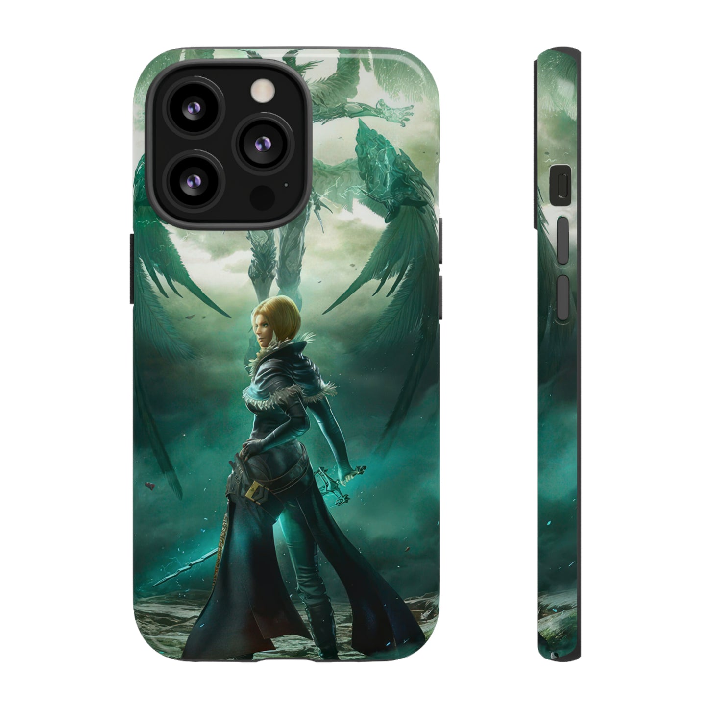 Final Fantasy XVI Benedikta Harman |  Enhance Tough Phone Cases for iPhone 11-15 Pro Max / Samsung S21 - 23 Ultra / Pixel 5 - 7