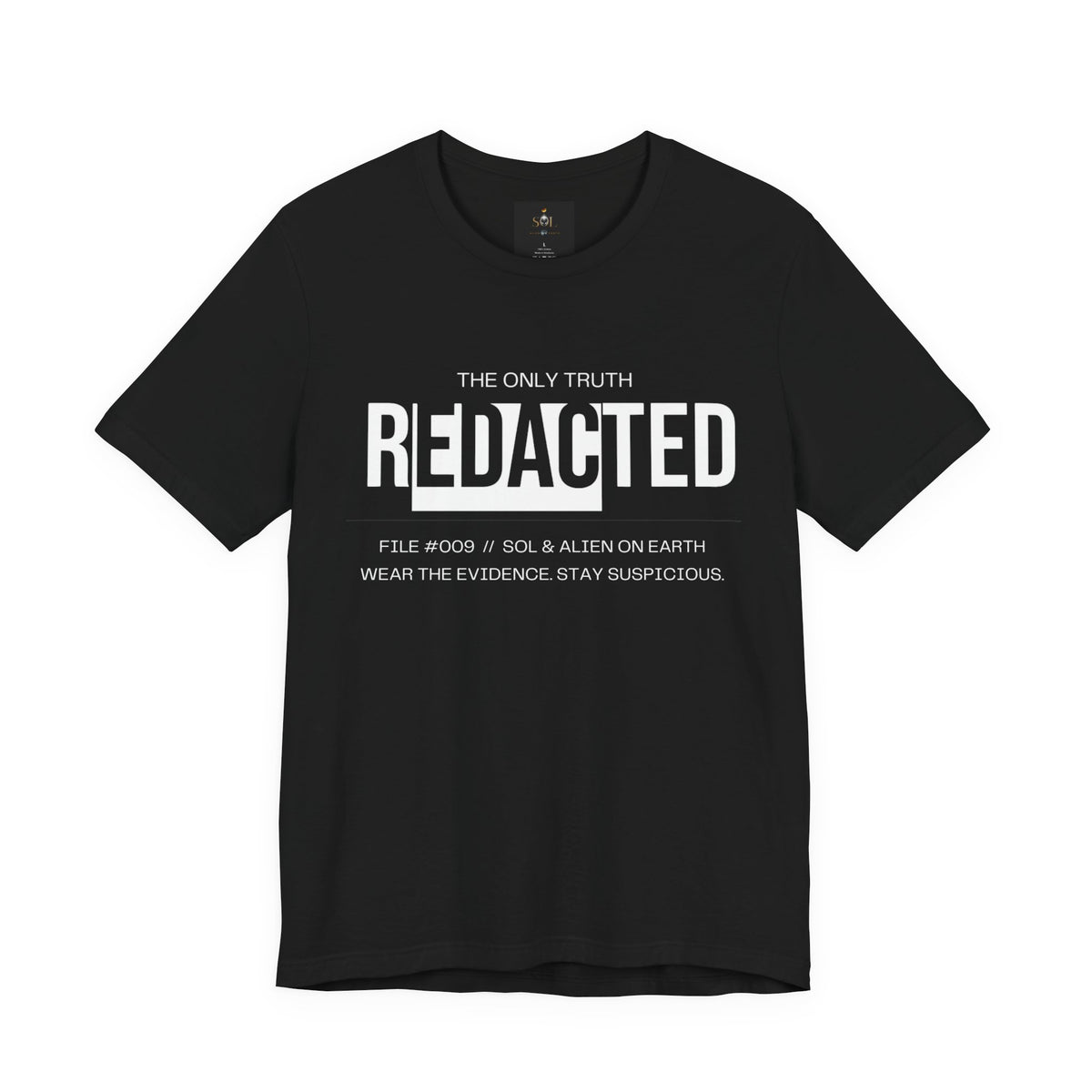 Redacted — Statement Tee | File #009