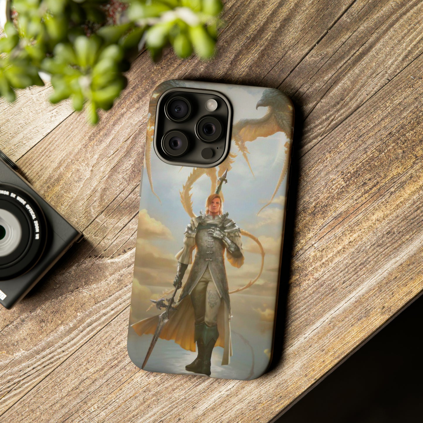 Final Fantasy XVI Dion Lesage | Enhance Tough Phone Cases for iPhone 11-15 Pro Max / Samsung S21 - 23 Ultra / Pixel 5 - 7