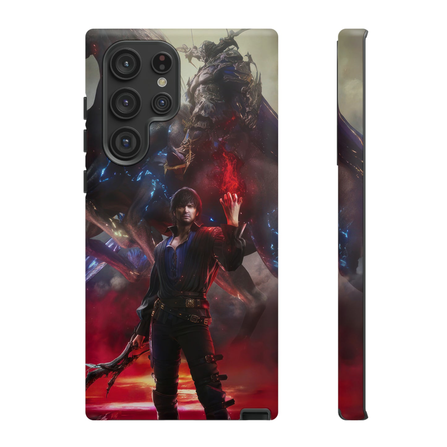 Final Fantasy XVI Barnabas Tharmr | Enhance Tough Phone Cases for iPhone 11-15 Pro Max / Samsung S21 - 23 Ultra / Pixel 5 - 7