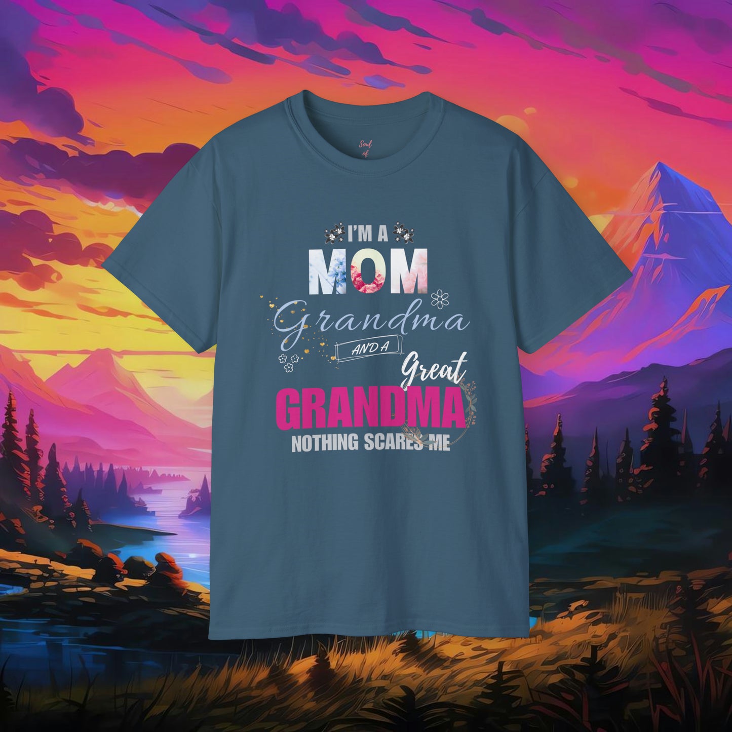 I'm A Mom Grandma Unisex Ultra Cotton Tee