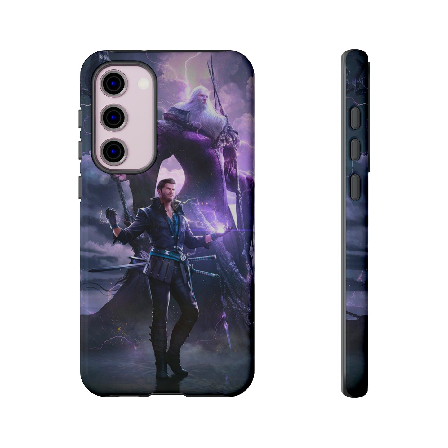 Final Fantasy XVI | Cidolfus Telamon | Enhance Tough Phone Cases for iPhone 11-15 Pro Max / Samsung S21 - 23 Ultra / Pixel 5 - 7