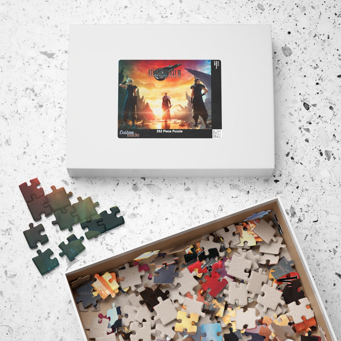 Final Fantasy VII Remake Rebirth | Cloud Zack Sephoroth | Jigsaw Puzzle (252, 520, 1014-piece)