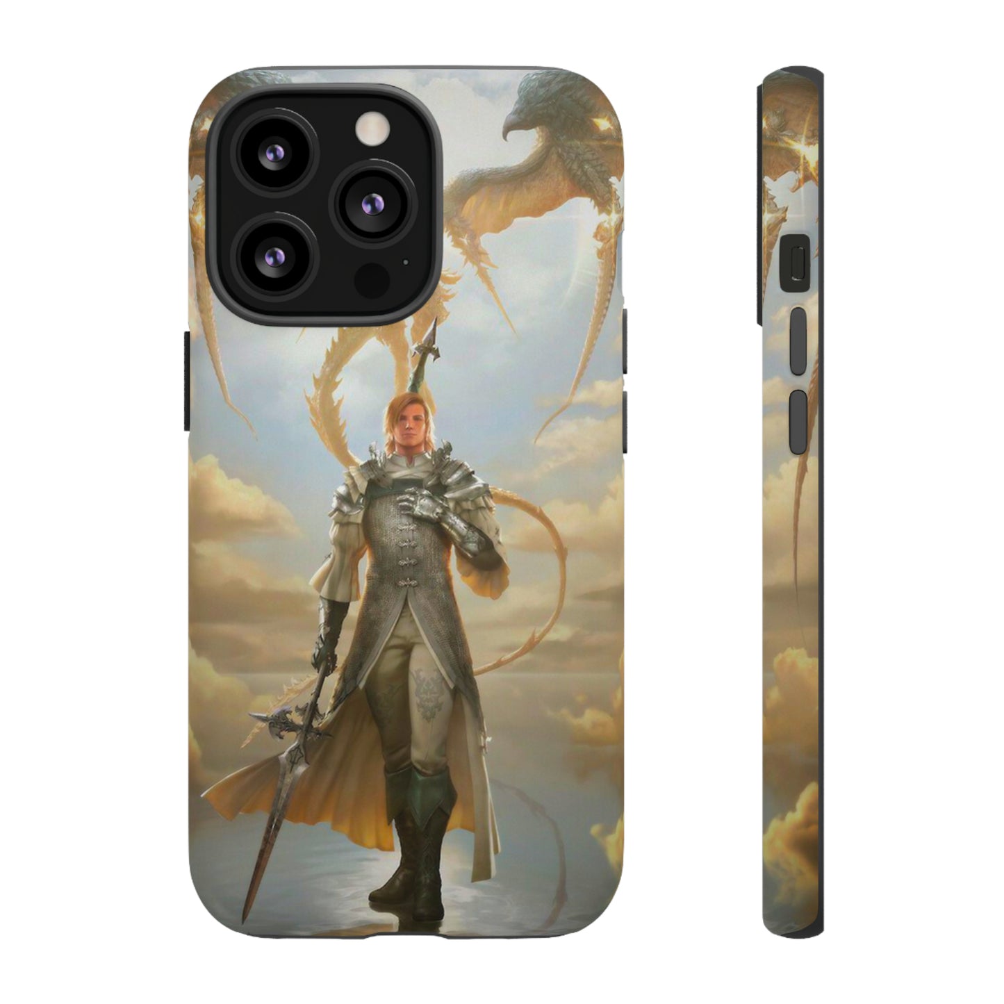 Final Fantasy XVI Dion Lesage | Enhance Tough Phone Cases for iPhone 11-15 Pro Max / Samsung S21 - 23 Ultra / Pixel 5 - 7