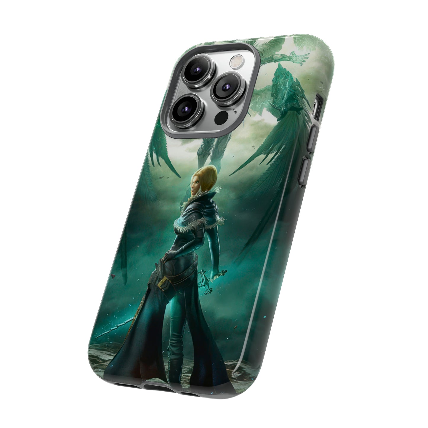 Final Fantasy XVI Benedikta Harman |  Enhance Tough Phone Cases for iPhone 11-15 Pro Max / Samsung S21 - 23 Ultra / Pixel 5 - 7