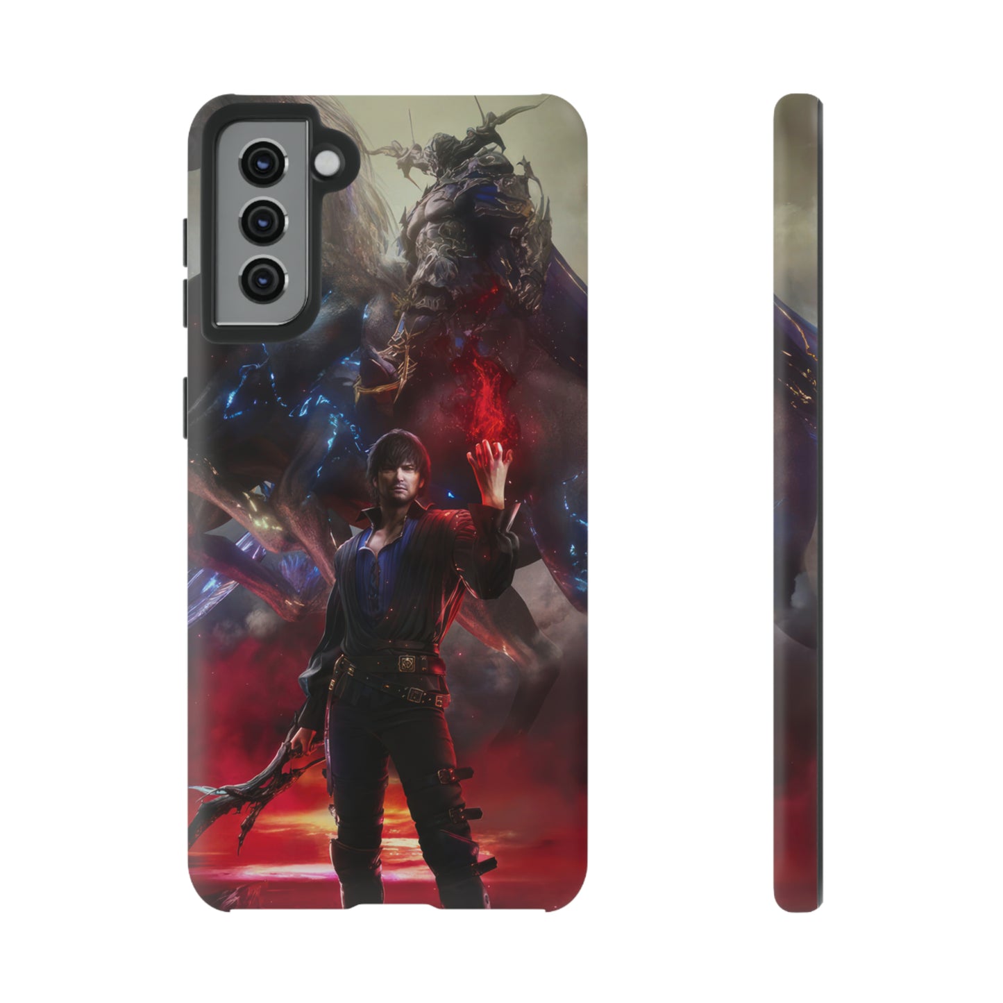 Final Fantasy XVI Barnabas Tharmr | Enhance Tough Phone Cases for iPhone 11-15 Pro Max / Samsung S21 - 23 Ultra / Pixel 5 - 7