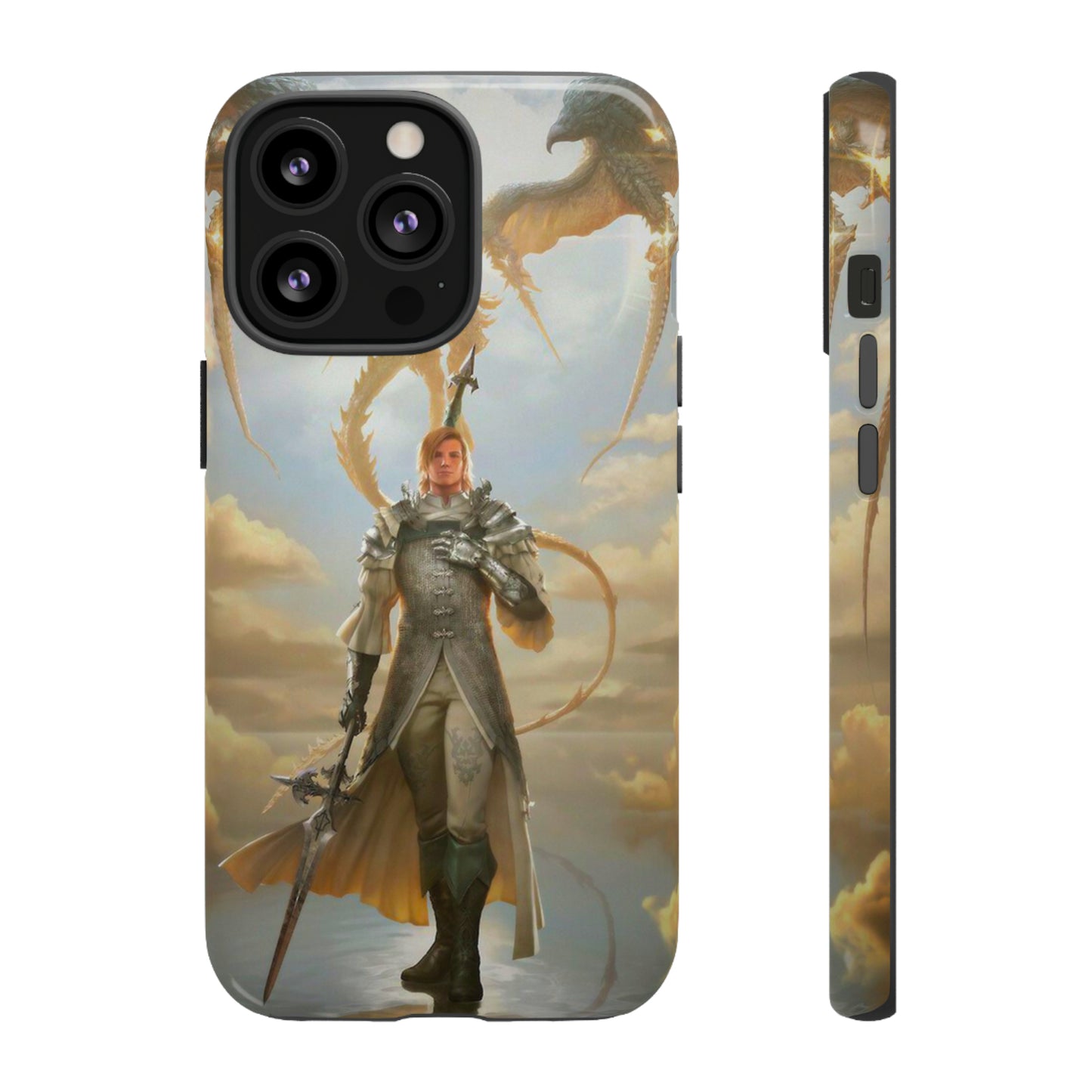 Final Fantasy XVI Dion Lesage | Enhance Tough Phone Cases for iPhone 11-15 Pro Max / Samsung S21 - 23 Ultra / Pixel 5 - 7