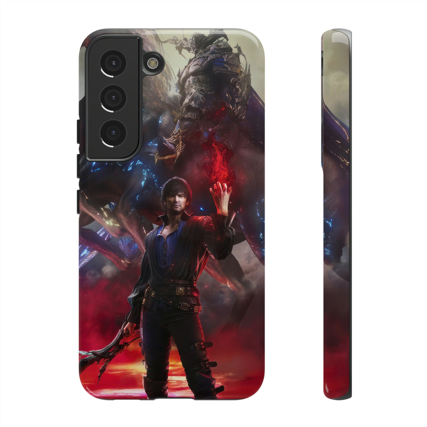 Final Fantasy XVI Barnabas Tharmr | Enhance Tough Phone Cases for iPhone 11-15 Pro Max / Samsung S21 - 23 Ultra / Pixel 5 - 7