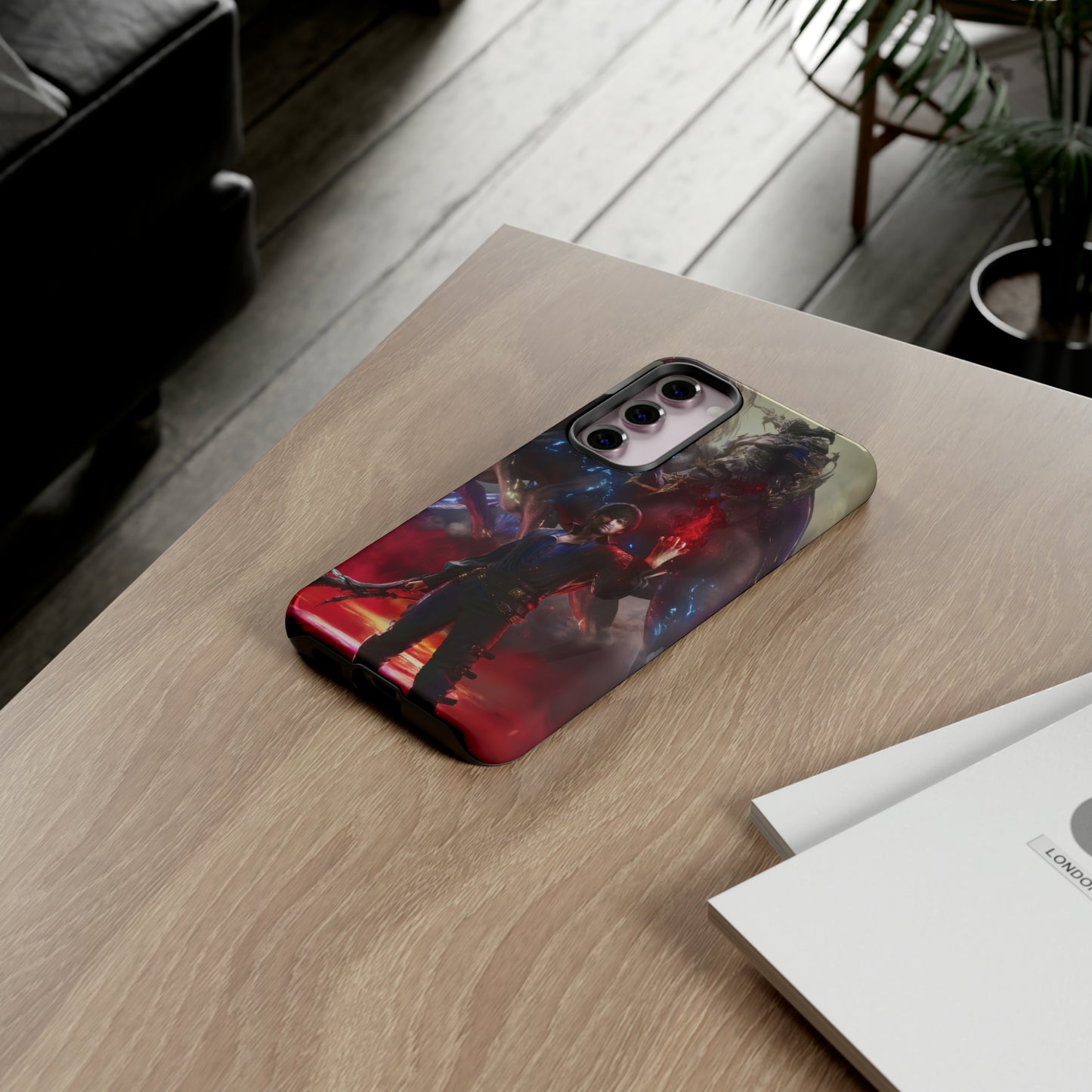 Final Fantasy XVI Barnabas Tharmr | Enhance Tough Phone Cases for iPhone 11-15 Pro Max / Samsung S21 - 23 Ultra / Pixel 5 - 7