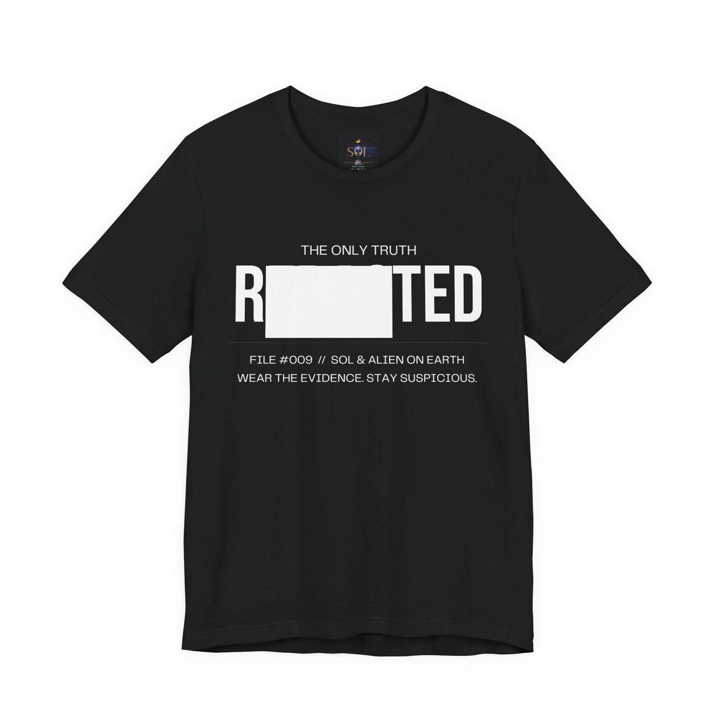 Redacted — Statement Tee | File #009