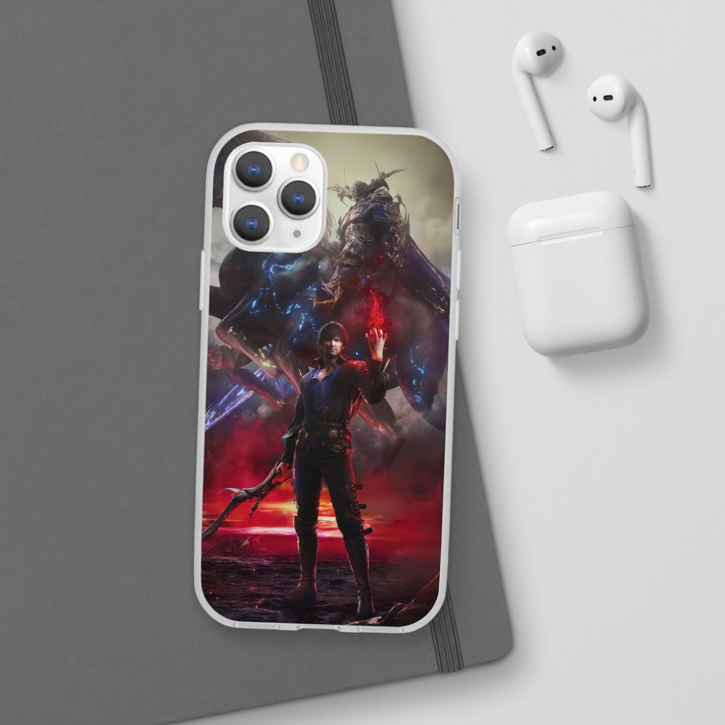 Final Fantasy XVI Barnabas Tharme | Flexible Phone Case | Iphone 11-14 Pro Max | Samsung 21-23 Ultra | Gift Packages Choice