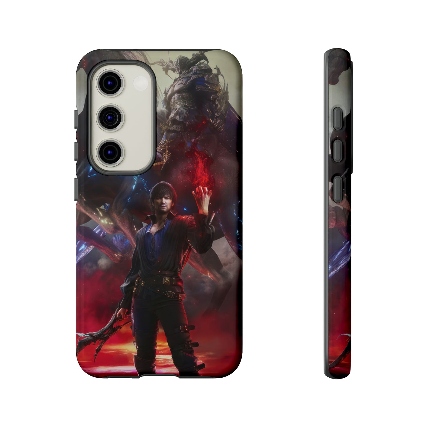 Final Fantasy XVI Barnabas Tharmr | Enhance Tough Phone Cases for iPhone 11-15 Pro Max / Samsung S21 - 23 Ultra / Pixel 5 - 7