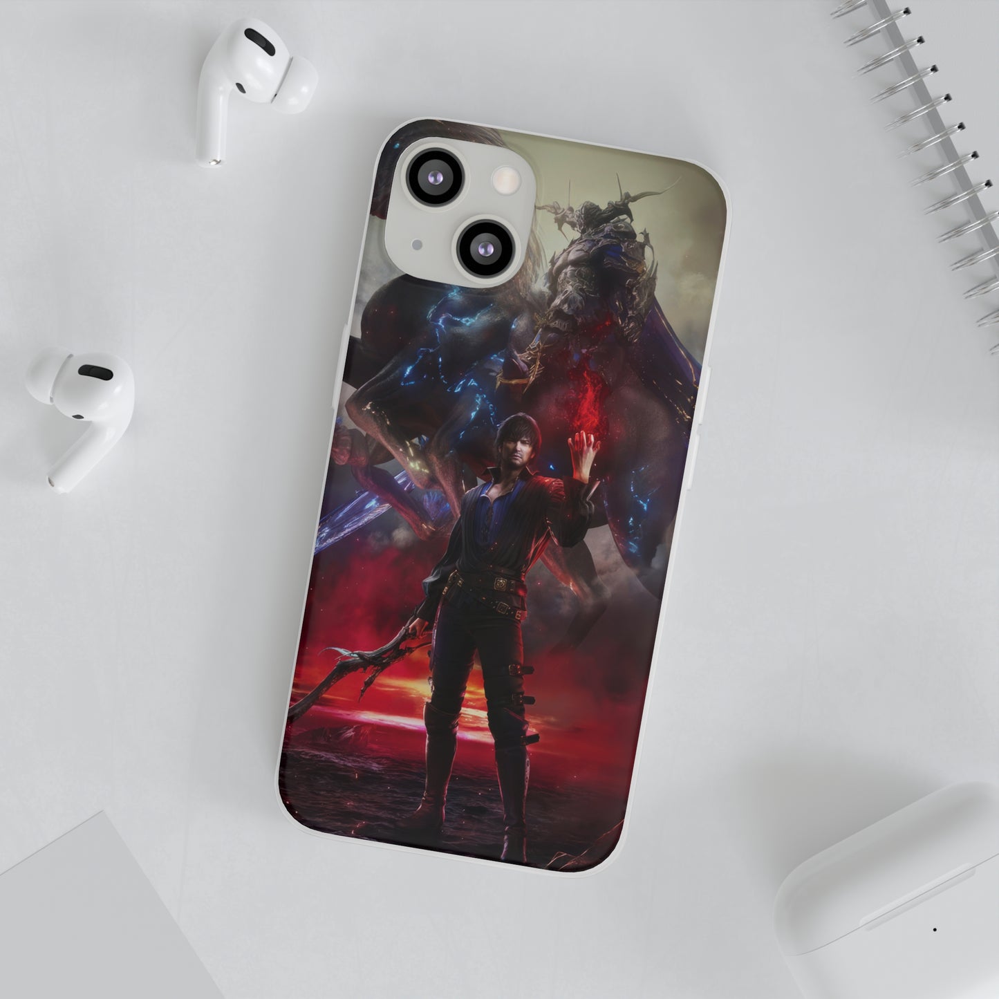 Final Fantasy XVI Barnabas Tharme | Flexible Phone Case | Iphone 11-14 Pro Max | Samsung 21-23 Ultra | Gift Packages Choice