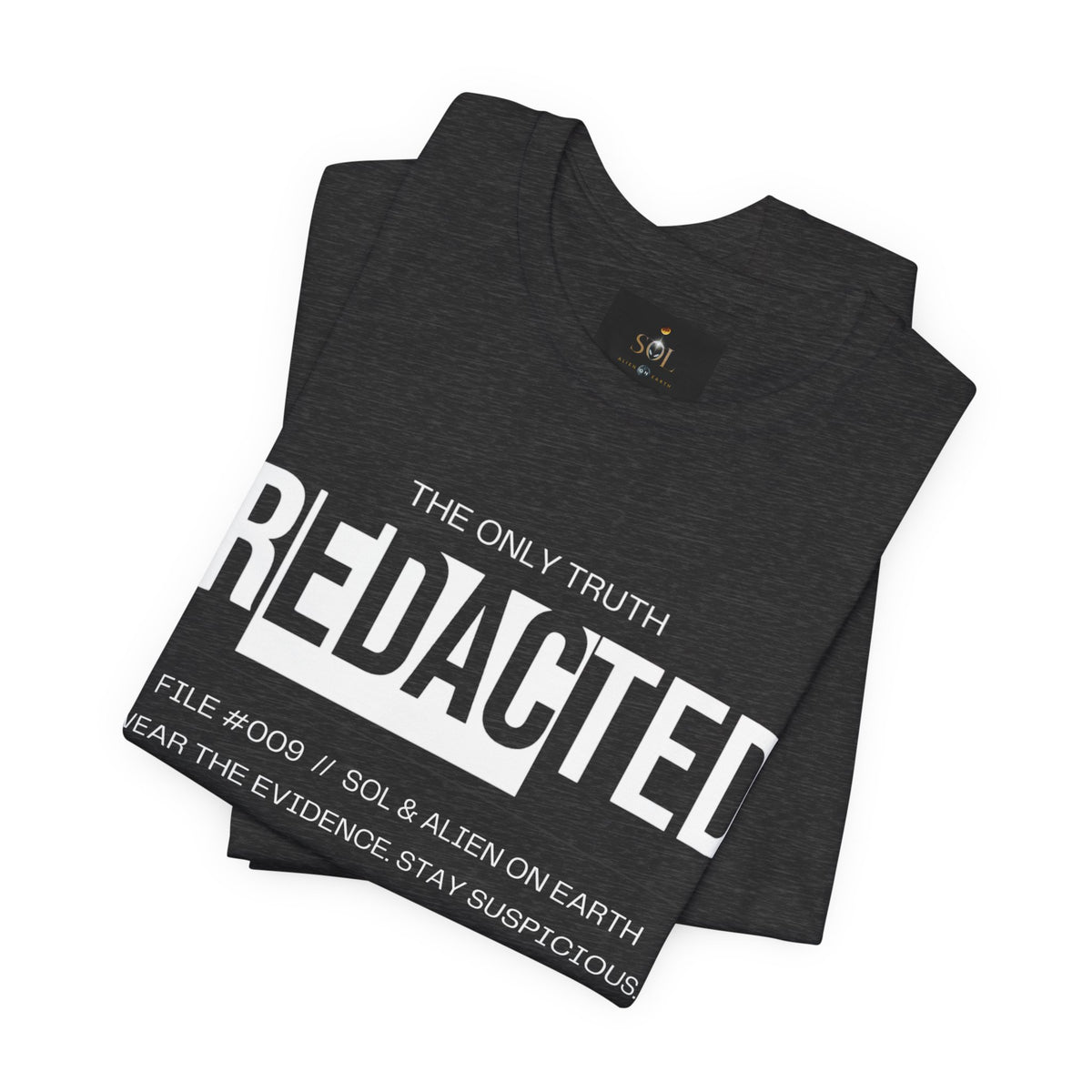 Redacted — Statement Tee | File #009