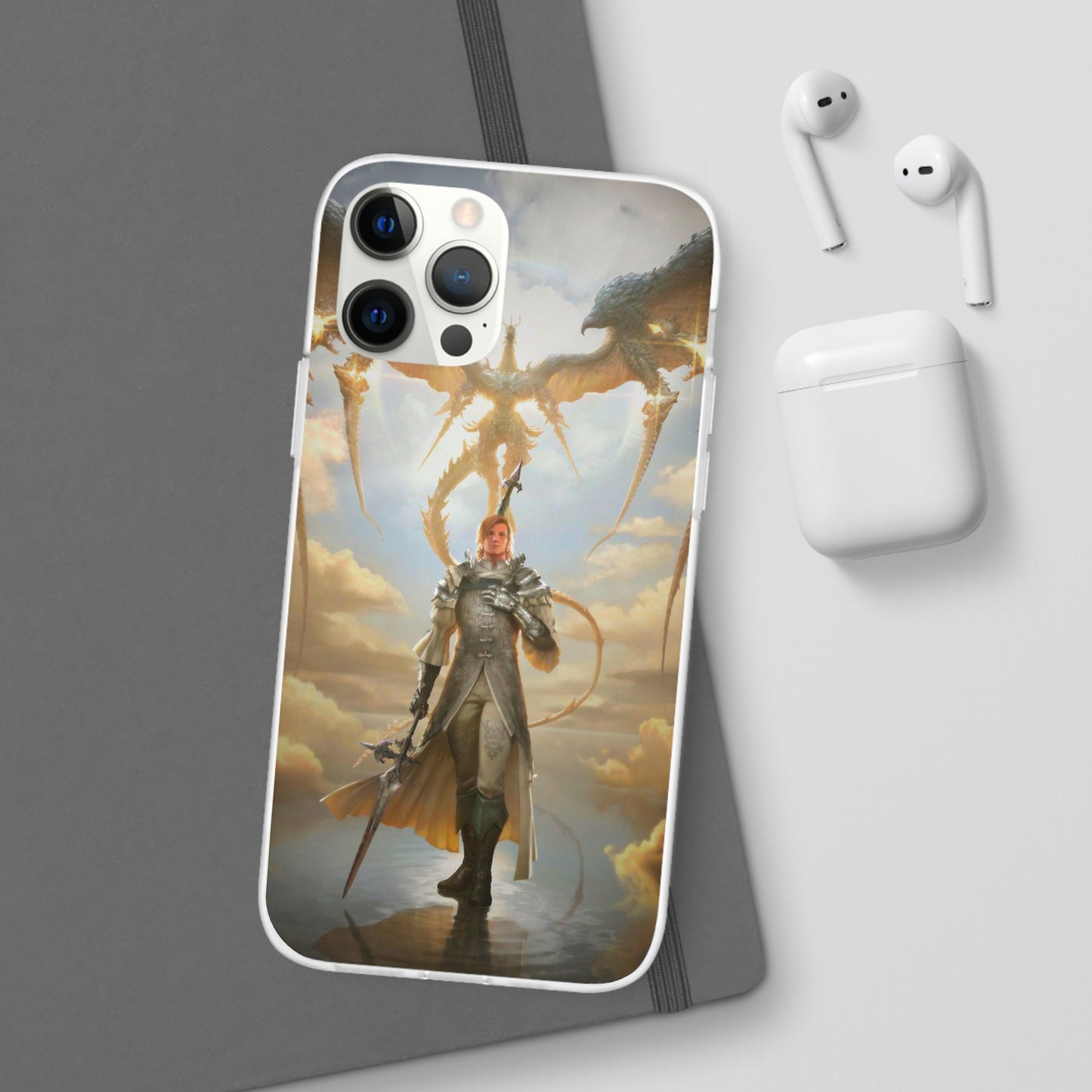 Final Fantasy XVI Dion Lesage | Flexible Phone Case | Iphone 11-14 Pro Max | Samsung 21-23 Ultra | Gift Packages Choice