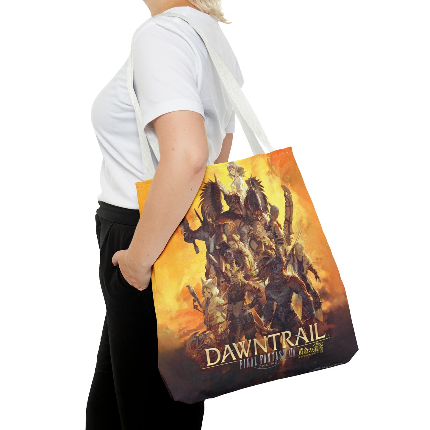 Final Fantasy XIV Dawntrail | Tote Bag (AOP) | 5 color Handle