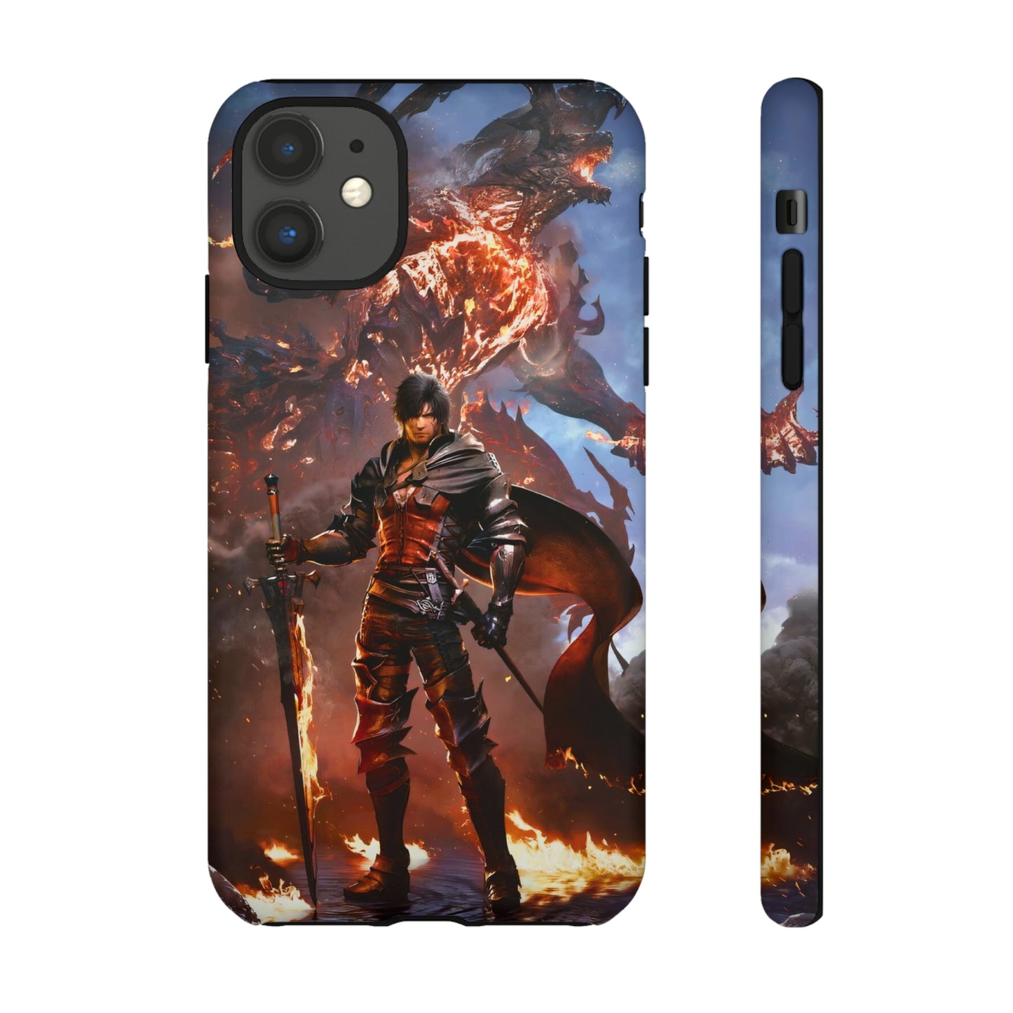 Final Fantasy XVI | Clive Rosfield | Enhance Tough Phone Cases for iPhone 11-15 Pro Max / Samsung S21 - 23 Ultra / Pixel 5 - 7