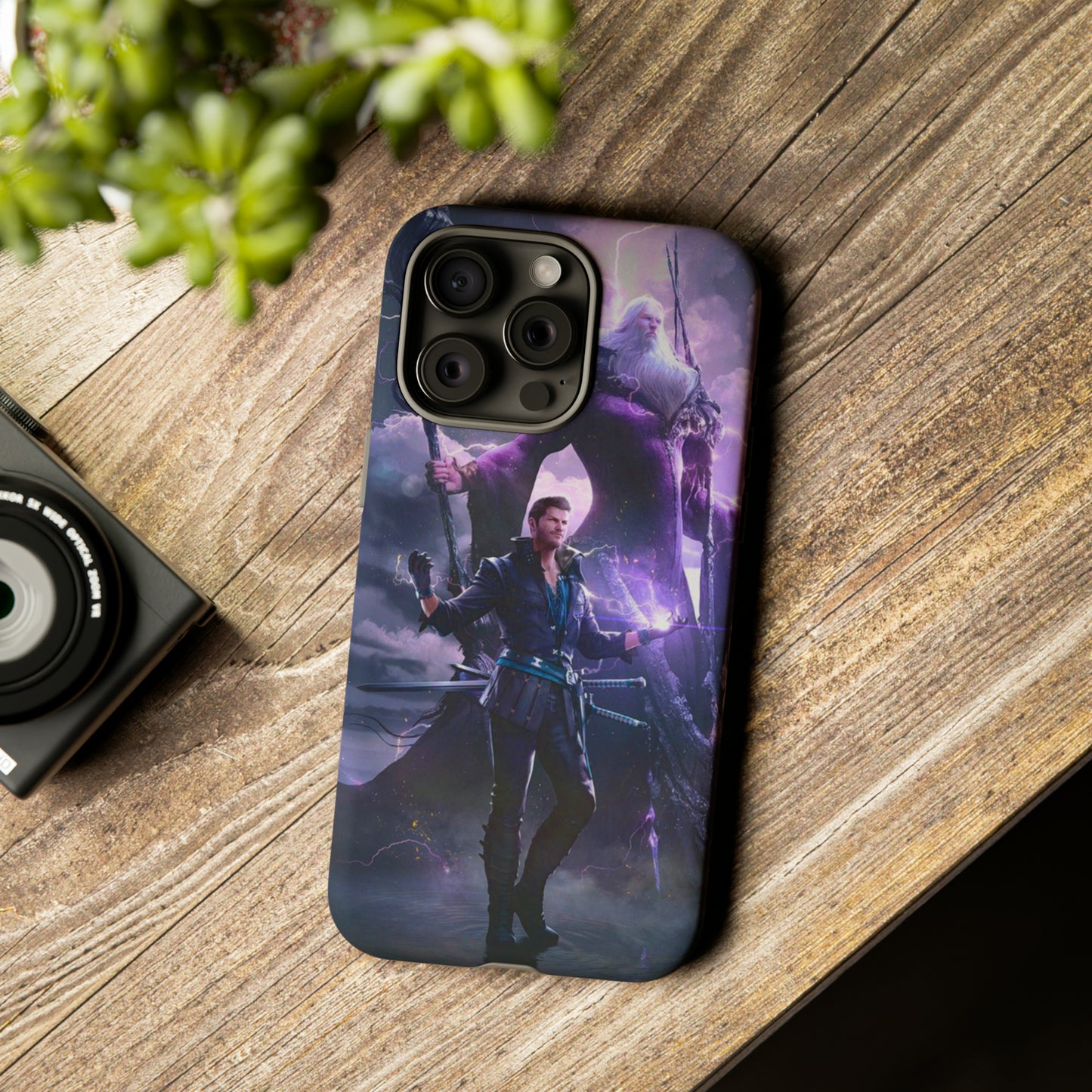 Final Fantasy XVI | Cidolfus Telamon | Enhance Tough Phone Cases for iPhone 11-15 Pro Max / Samsung S21 - 23 Ultra / Pixel 5 - 7