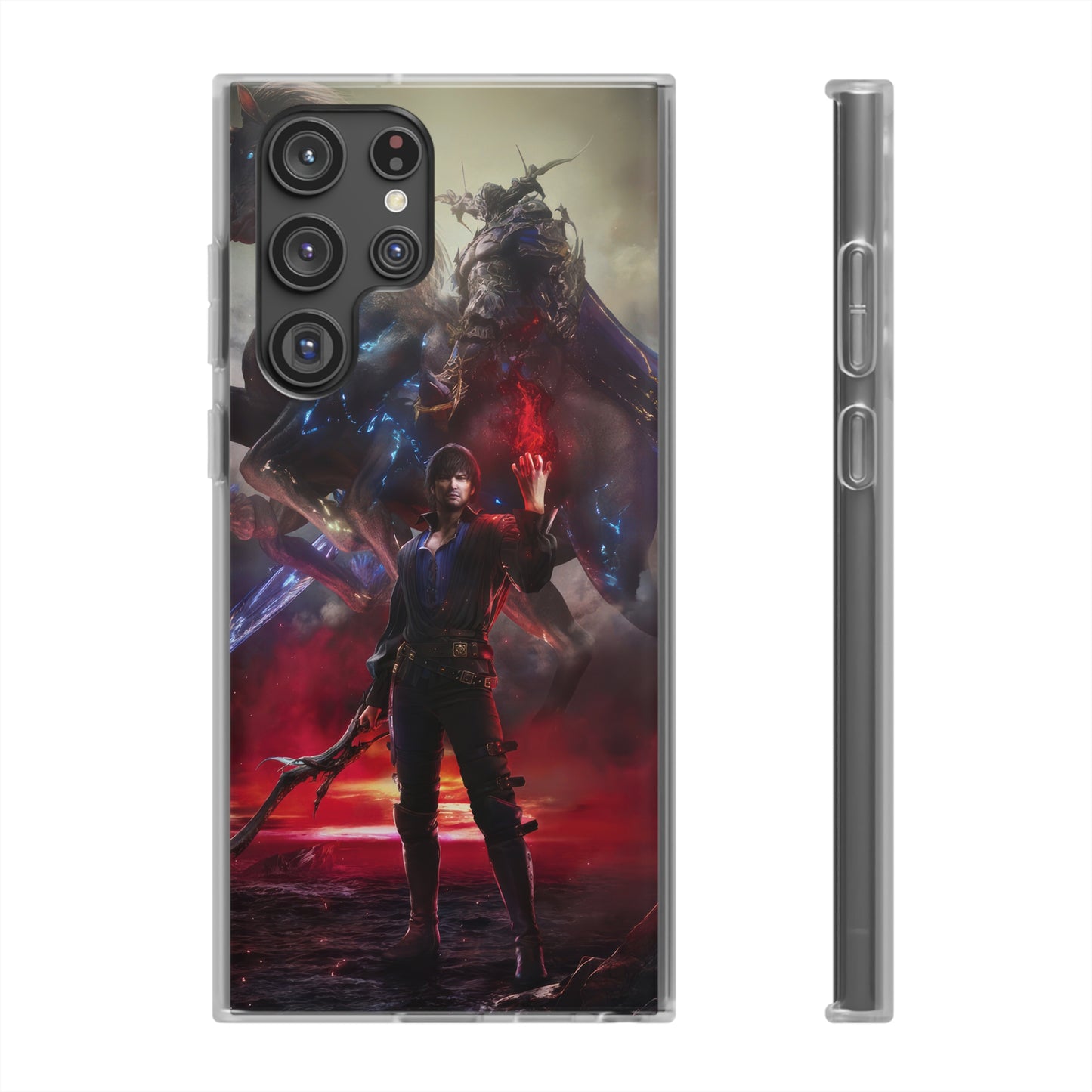 Final Fantasy XVI Barnabas Tharme | Flexible Phone Case | Iphone 11-14 Pro Max | Samsung 21-23 Ultra | Gift Packages Choice