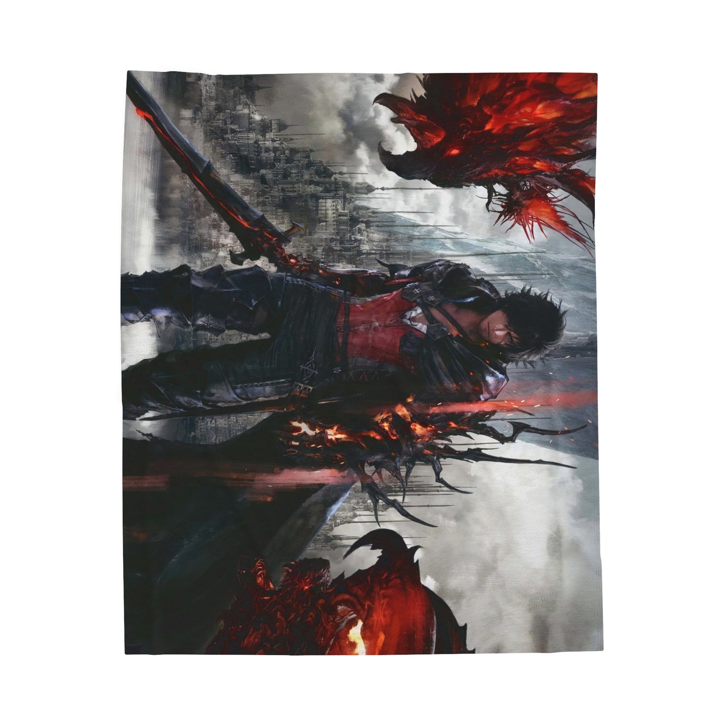 Final Fantasy XVI Velveteen Plush Blanket