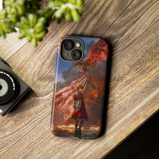 Final Fantasy XVI Joshua Rosfield Enhance Tough Phone Cases for iPhone 11-15 Pro Max / Samsung S21 - 23 Ultra / Pixel 5 - 7