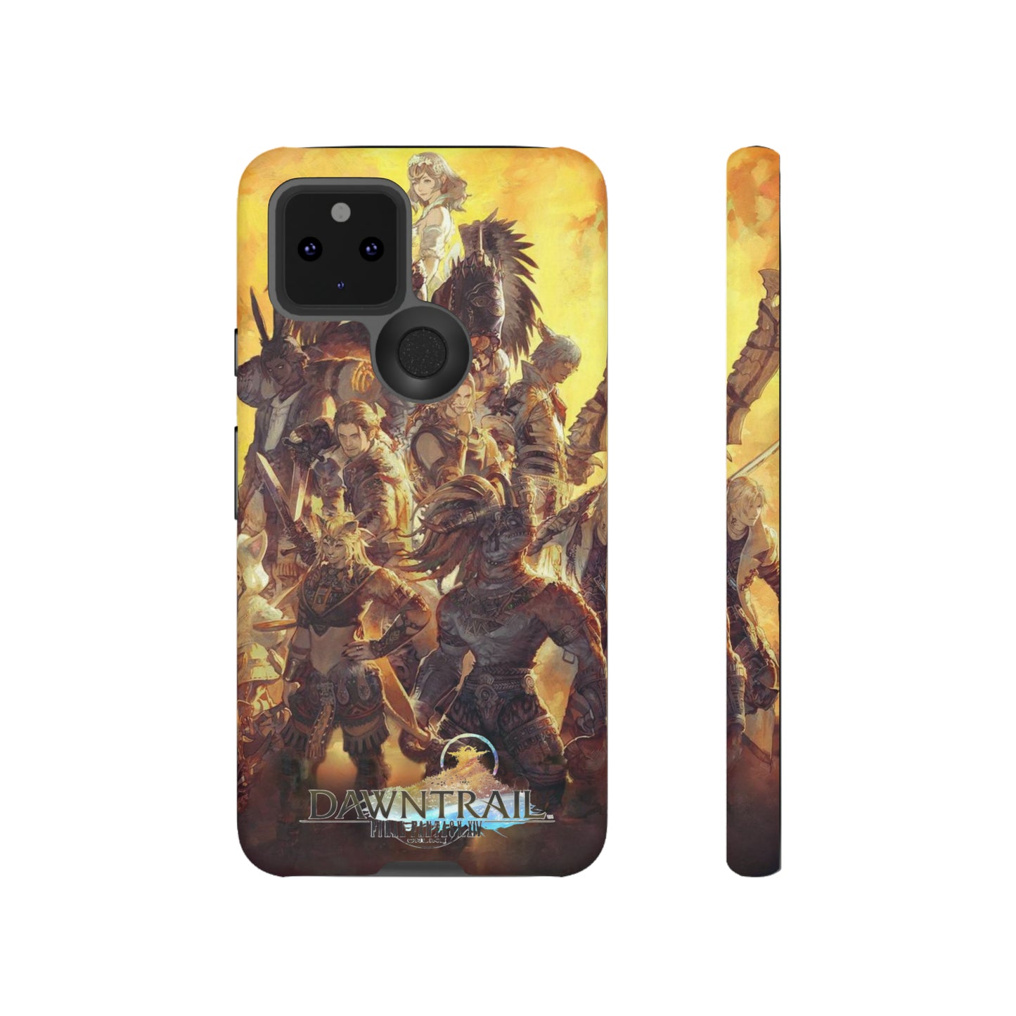 Final Fantasy XIV Dawntrail | Enhance Tough Phone Cases for iPhone 11-15 Pro Max / Samsung S21 - 23 Ultra / Pixel 5 - 7