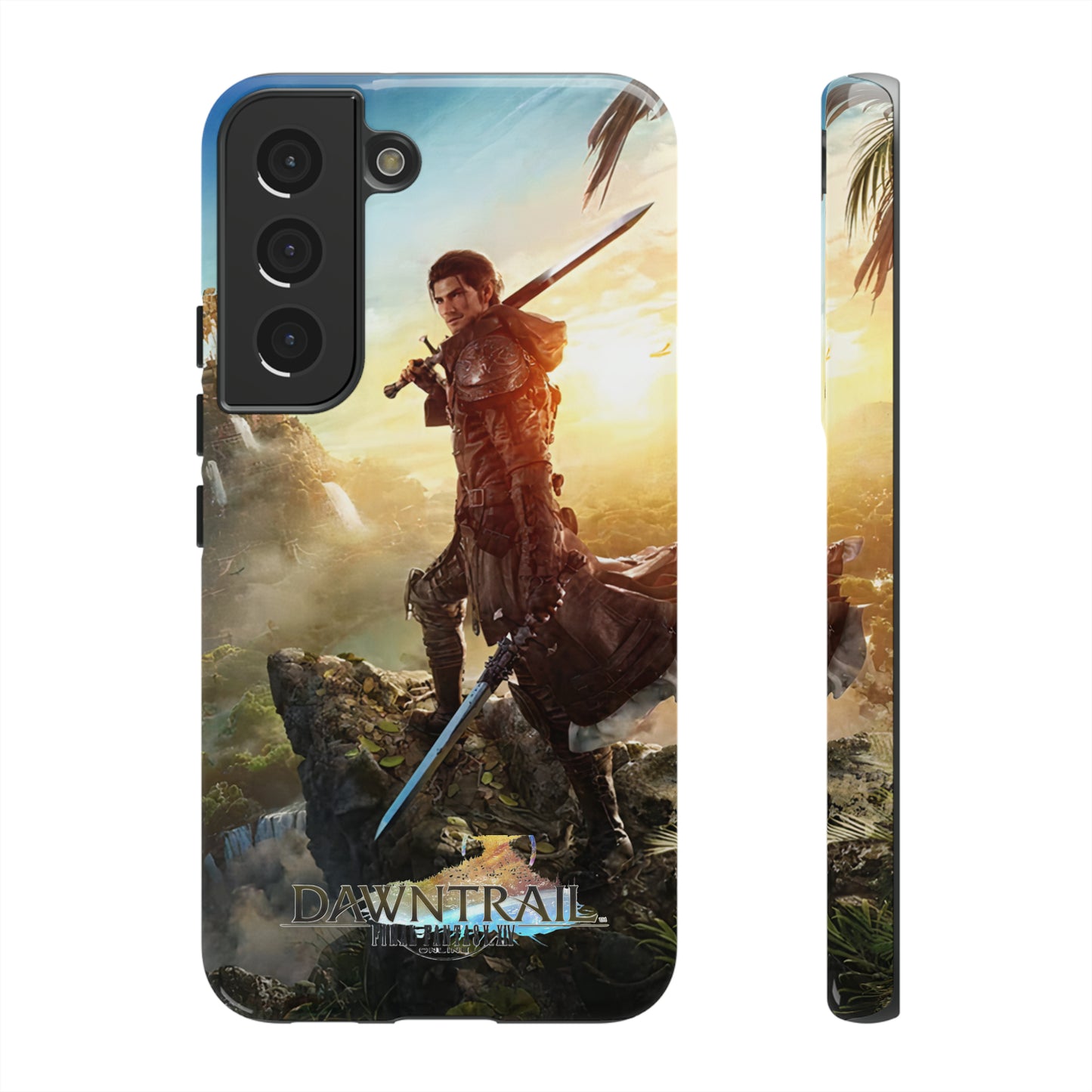 Final Fantasy XIV Dawntrail | Enhance Tough Phone Cases for iPhone 11-15 Pro Max / Samsung S21 - 23 Ultra / Pixel 5 - 7