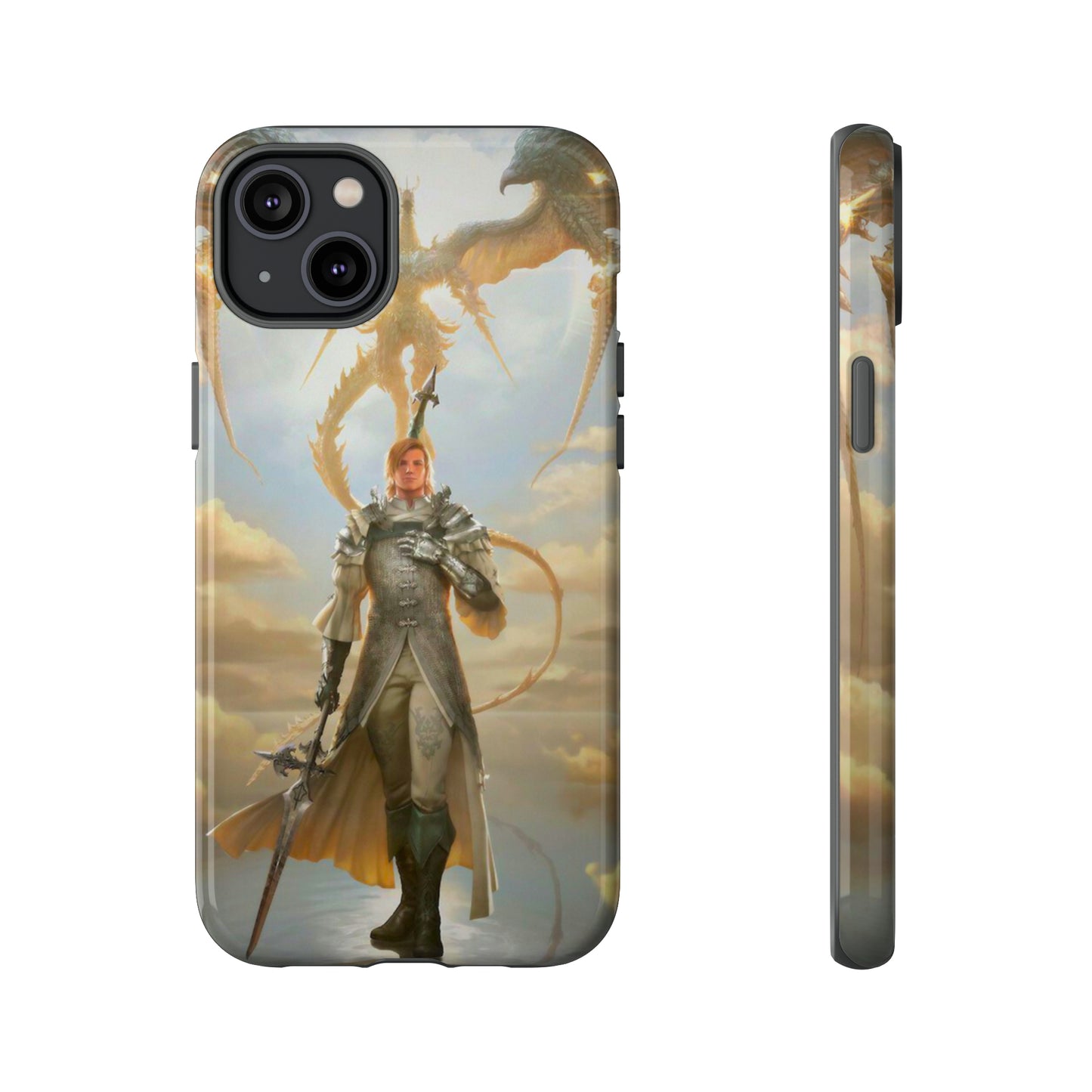 Final Fantasy XVI Dion Lesage | Enhance Tough Phone Cases for iPhone 11-15 Pro Max / Samsung S21 - 23 Ultra / Pixel 5 - 7