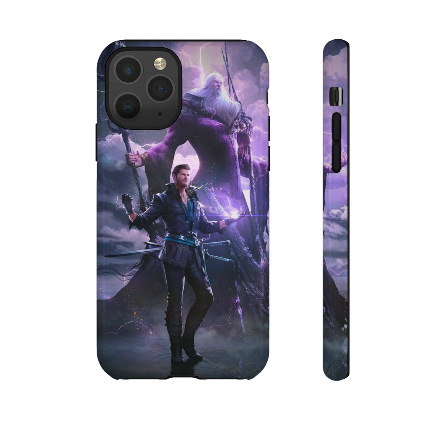 Final Fantasy XVI | Cidolfus Telamon | Enhance Tough Phone Cases for iPhone 11-15 Pro Max / Samsung S21 - 23 Ultra / Pixel 5 - 7