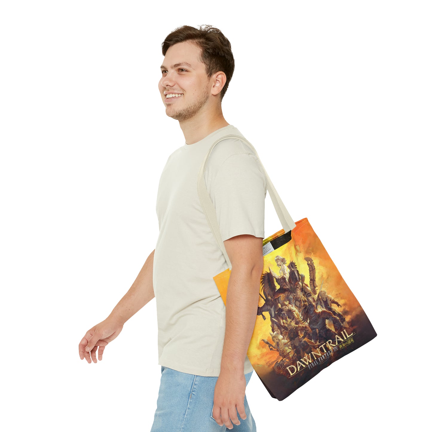 Final Fantasy XIV Dawntrail | Tote Bag (AOP) | 5 color Handle