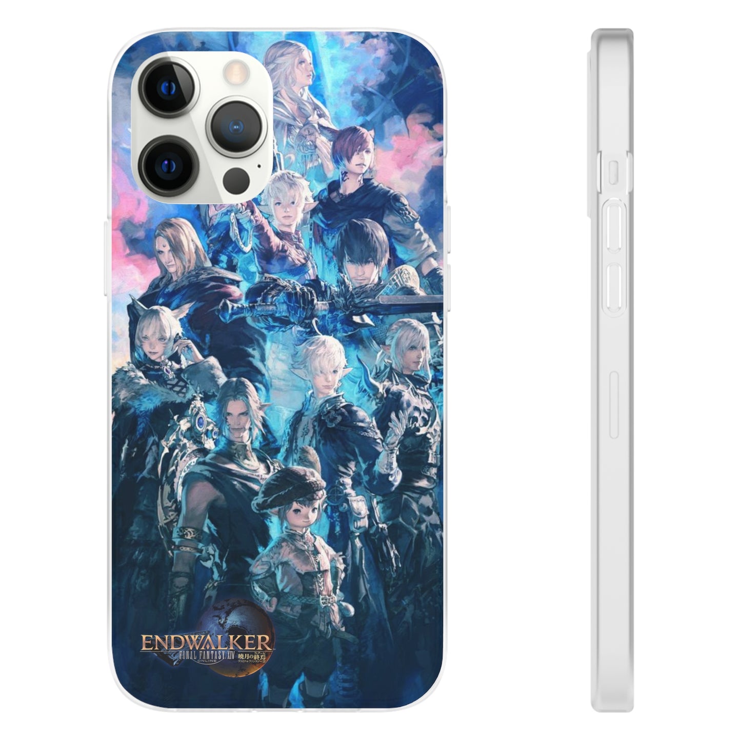 Final Fantasy XIV Endwalker | Flexible Phone Case | Iphone 11-14 Pro Max | Samsung 21-23 Ultra