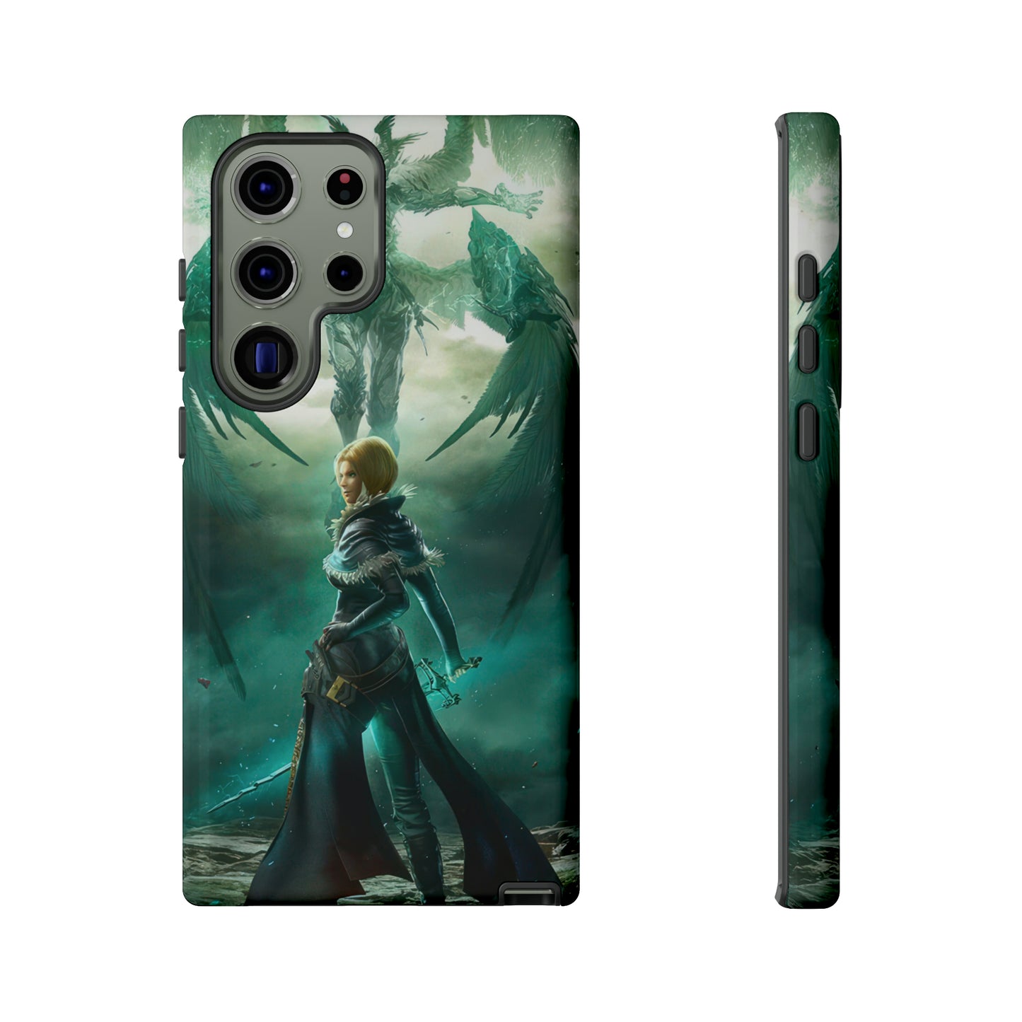 Final Fantasy XVI Benedikta Harman |  Enhance Tough Phone Cases for iPhone 11-15 Pro Max / Samsung S21 - 23 Ultra / Pixel 5 - 7