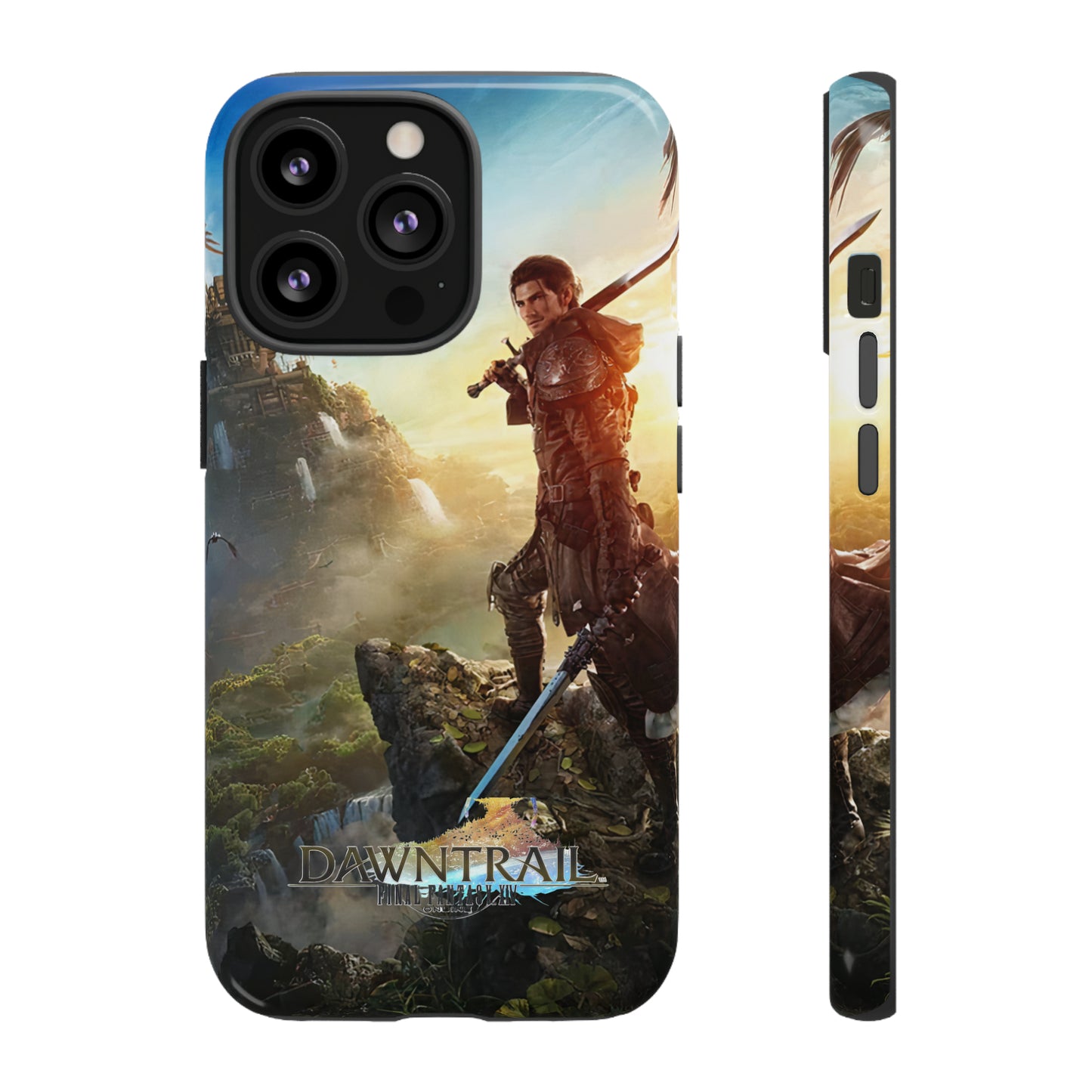 Final Fantasy XIV Dawntrail | Enhance Tough Phone Cases for iPhone 11-15 Pro Max / Samsung S21 - 23 Ultra / Pixel 5 - 7