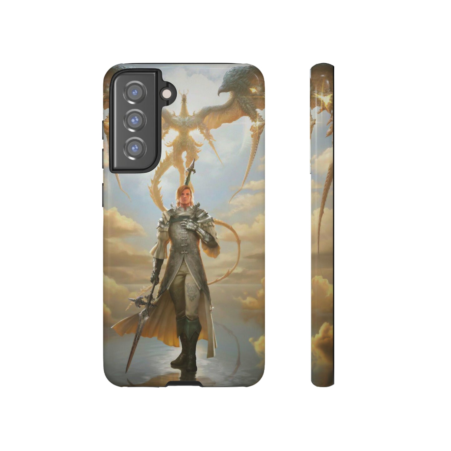 Final Fantasy XVI Dion Lesage | Enhance Tough Phone Cases for iPhone 11-15 Pro Max / Samsung S21 - 23 Ultra / Pixel 5 - 7