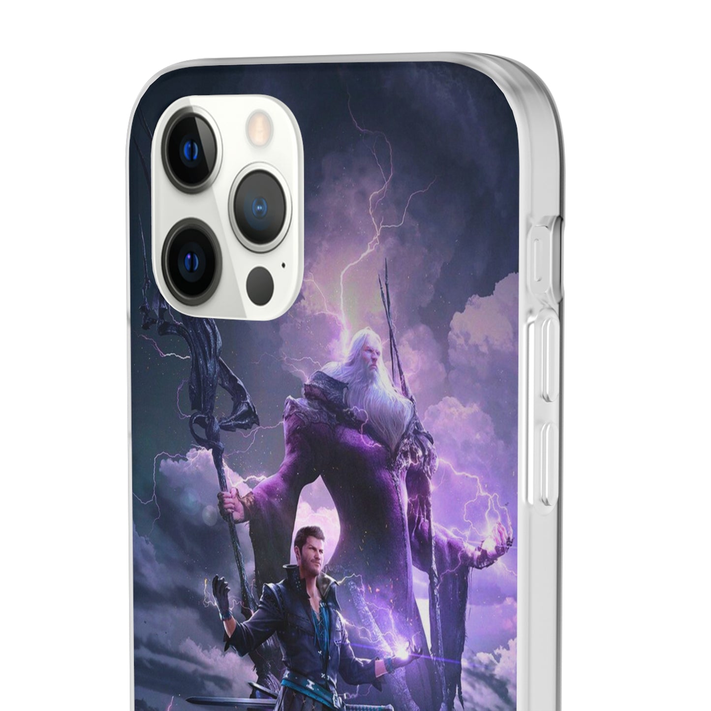 Final Fantasy XVI Cidolfus Telamon | Flexible Phone Case | Iphone 11-14 Pro Max | Samsung 21-23 Ultra | Gift Packages Choice