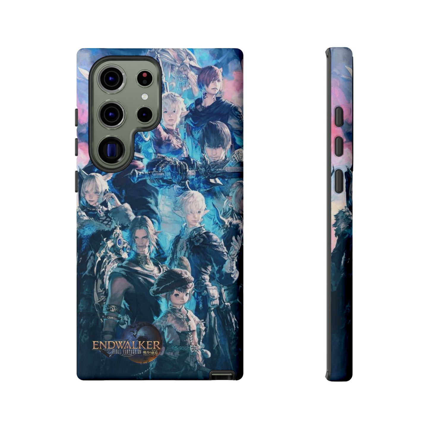 Final Fantasy XIV Endwalker Tough Phone Cases | iPhone 11-15 Pro Max / Samsung S21 - 23 Ultra / Pixel 5 - 7