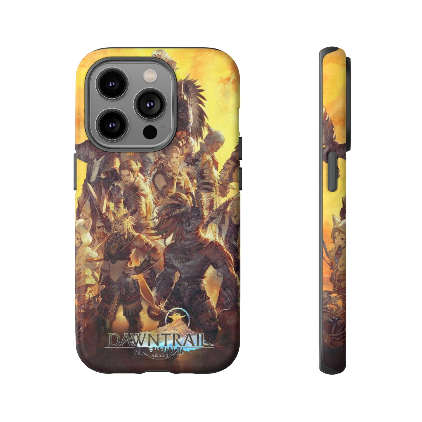 Final Fantasy XIV Dawntrail | Enhance Tough Phone Cases for iPhone 11-15 Pro Max / Samsung S21 - 23 Ultra / Pixel 5 - 7